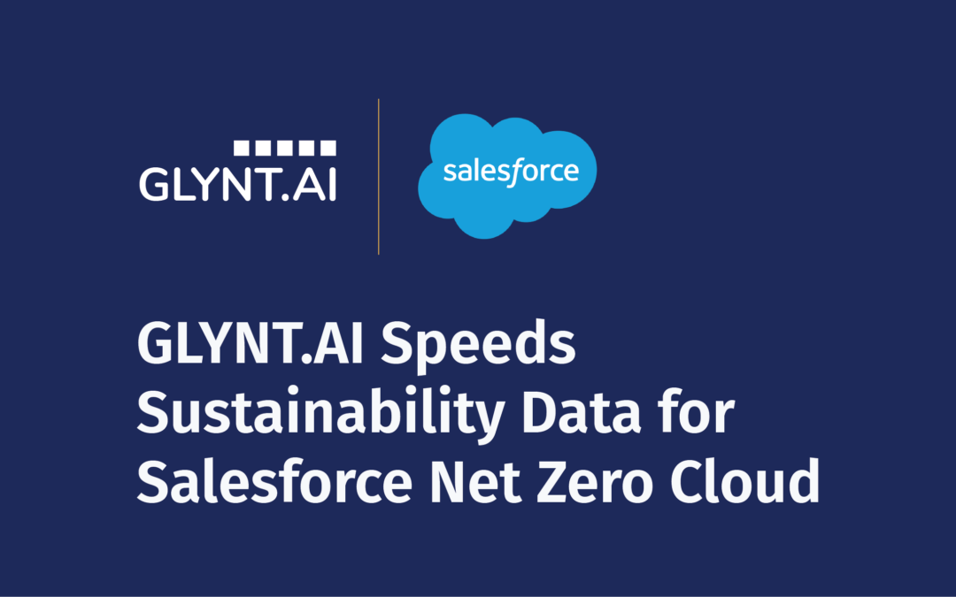 GLYNT.AI Speeds Sustainability Data for Salesforce Net Zero Cloud