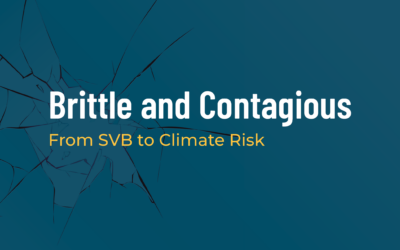 Brittle and Contagious: From SVB to Climate Risk