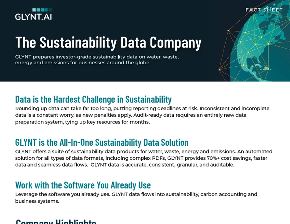 The GLYNT Guide to Accurate Sustainability Data