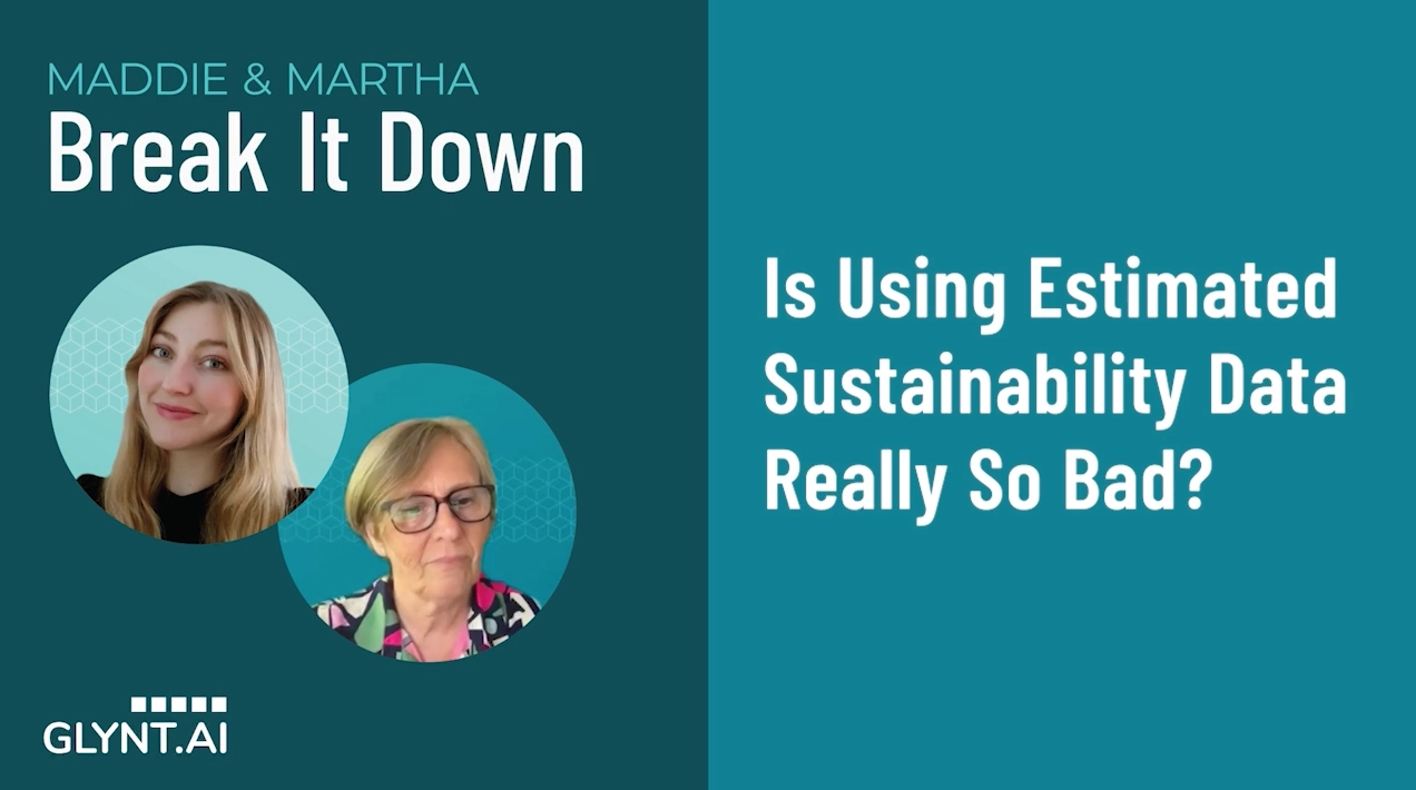 Is Using Estimated Sustainability Data Really So Bad?