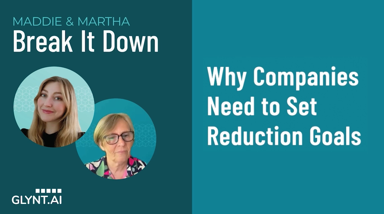 Why Companies Need to Set Reduction Goals