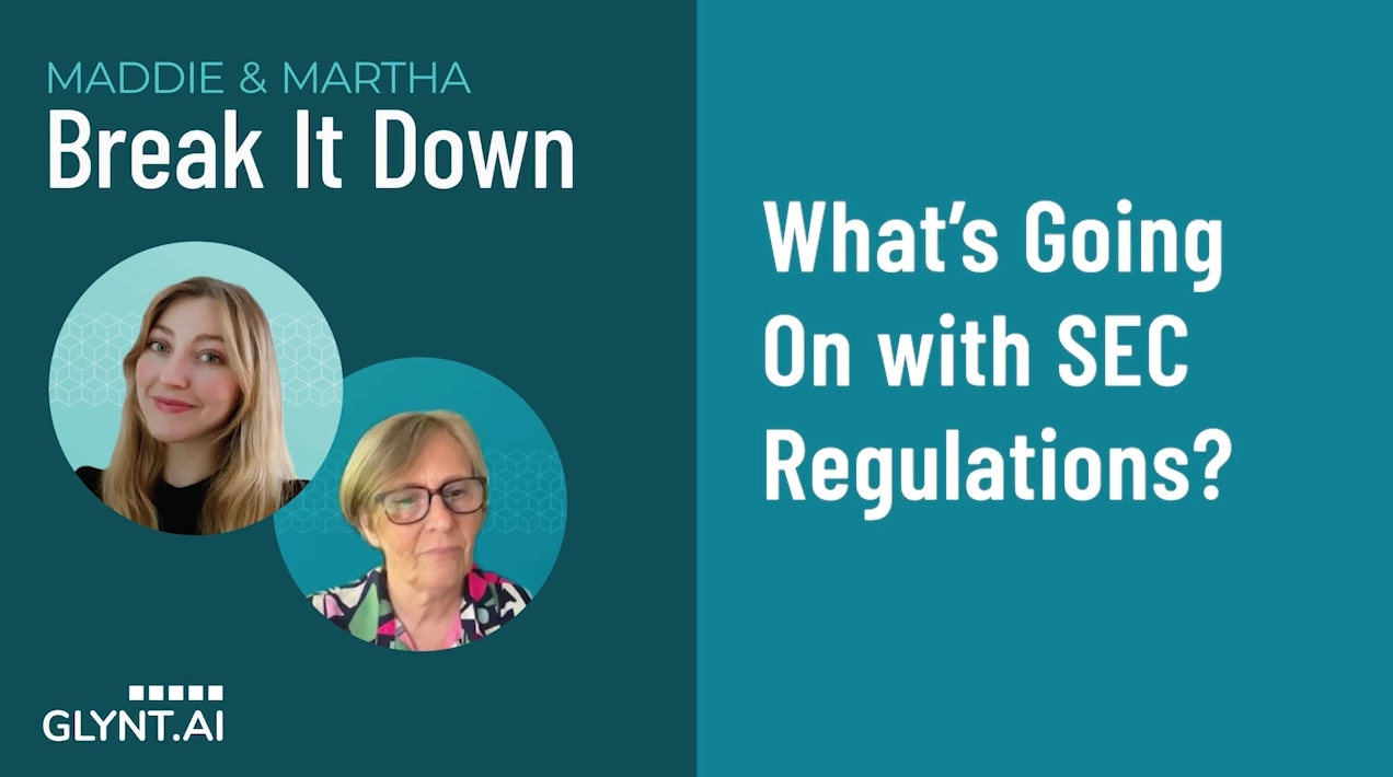 What's Going On with SEC Regulations?