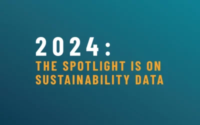 2024: The Spotlight is on Sustainability Data