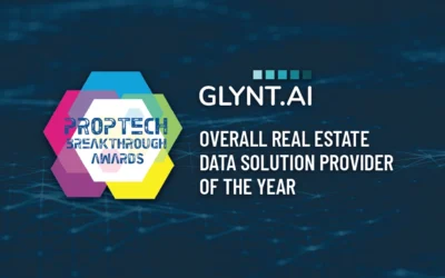 GLYNT.AI wins “Overall Real Estate Data Solution Provider of the Year” Award