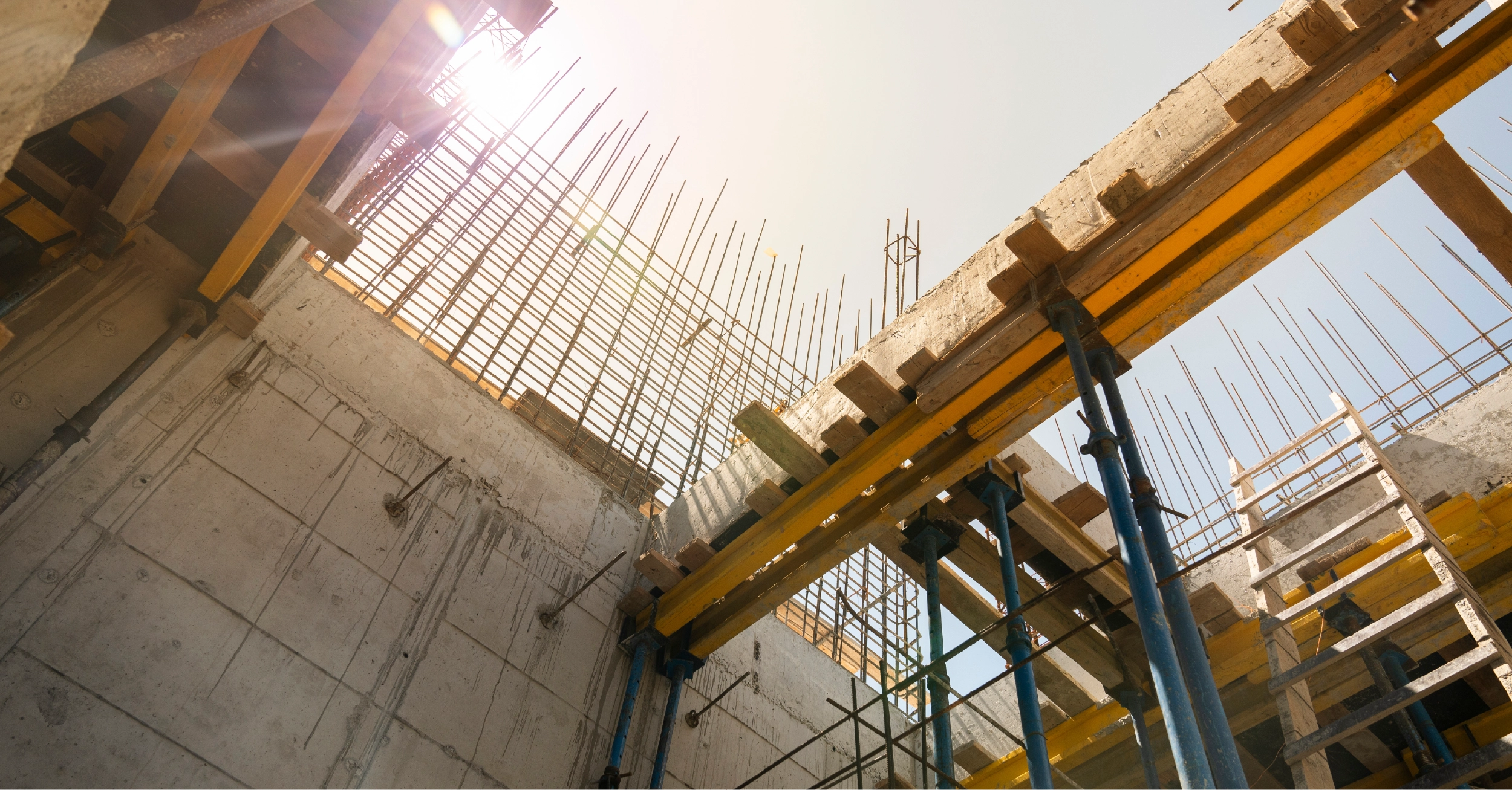 A view of an oil refinery at night
