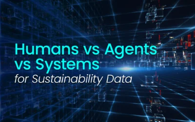 Humans vs Agents vs Systems for Sustainability Data