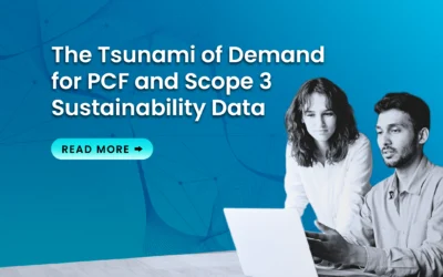 The Tsunami of Demand for PCF and Scope 3 Sustainability Data
